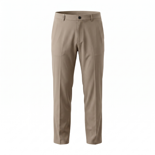 ZEGNA CLASSIC JOGGER FIT DARK BEIGE PANTS