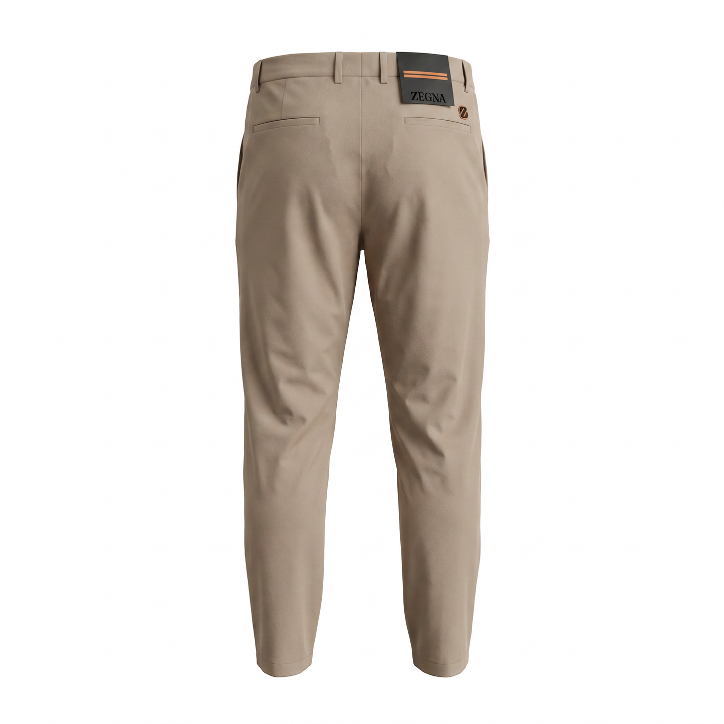 ZEGNA CLASSIC JOGGER FIT DARK BEIGE PANTS