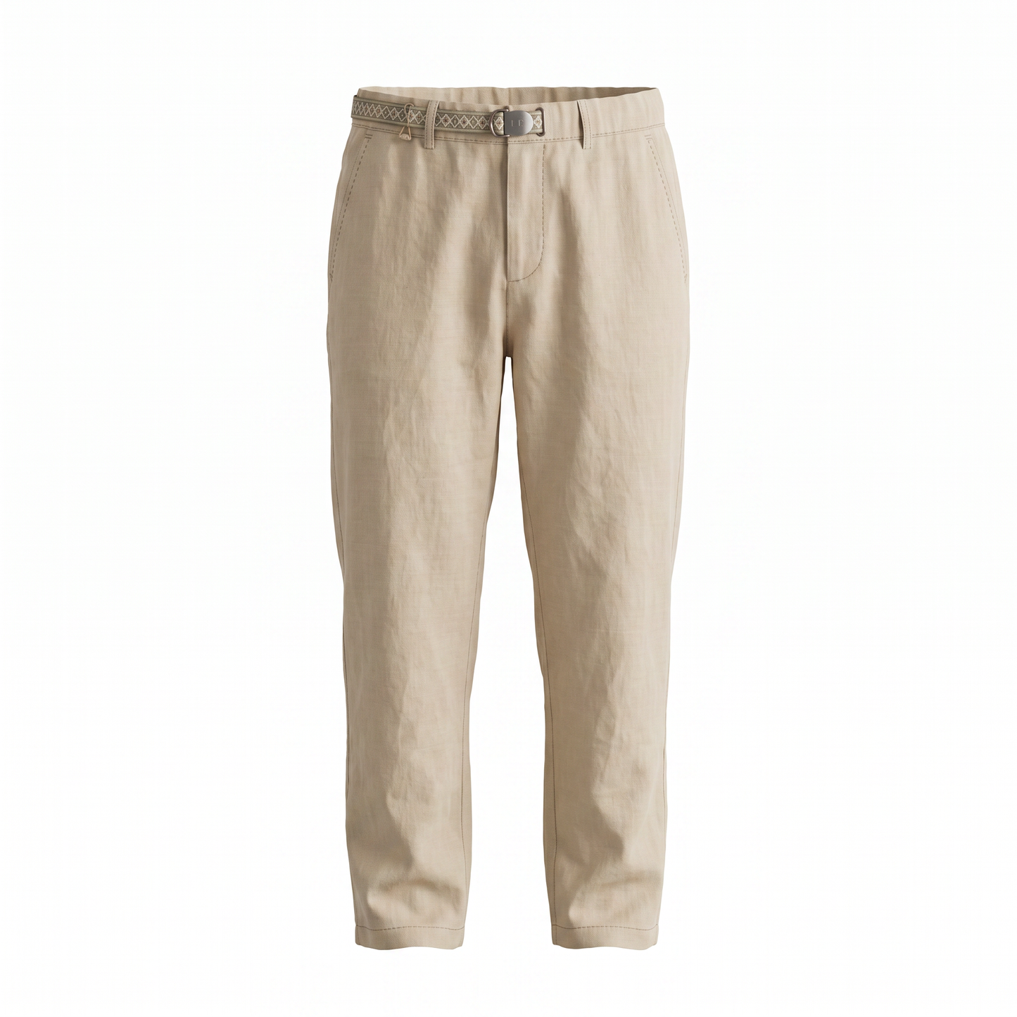 LORO PIANA LINEN PANTS CRÈME
