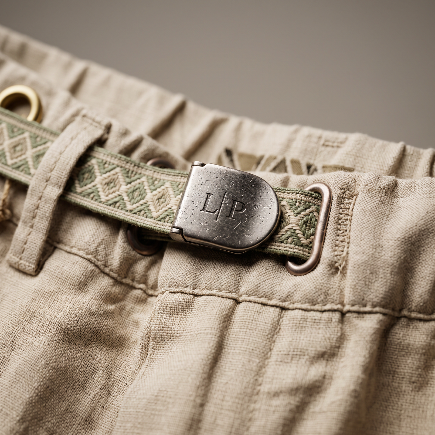 LORO PIANA LINEN PANTS CRÈME
